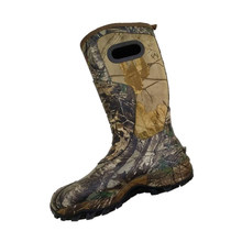 Camo Waterproof Insulated Neoprene Rubber Hunting Boots for Men